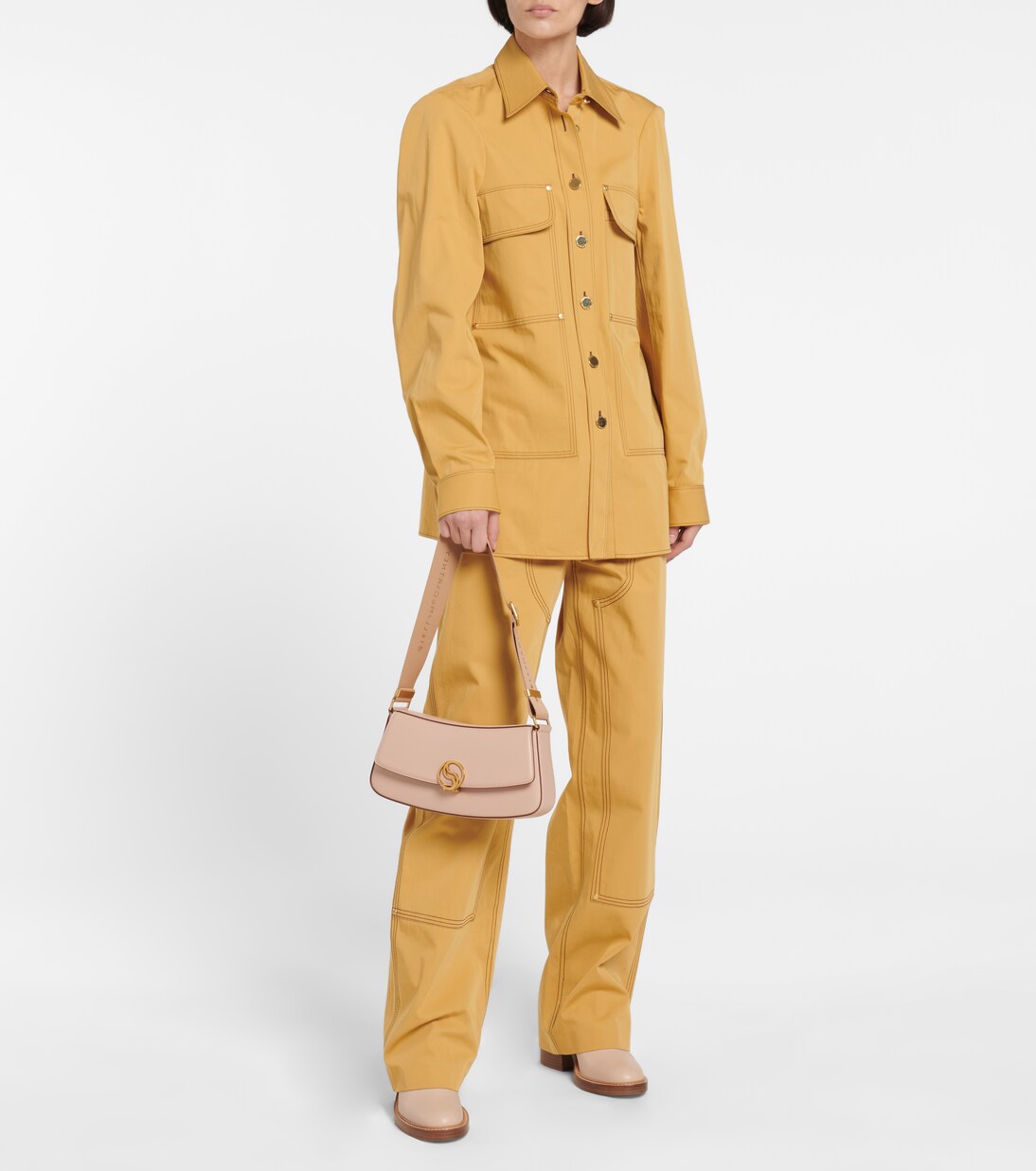 Borsa a spalla S-Wave in similpelle | Stella McCartney