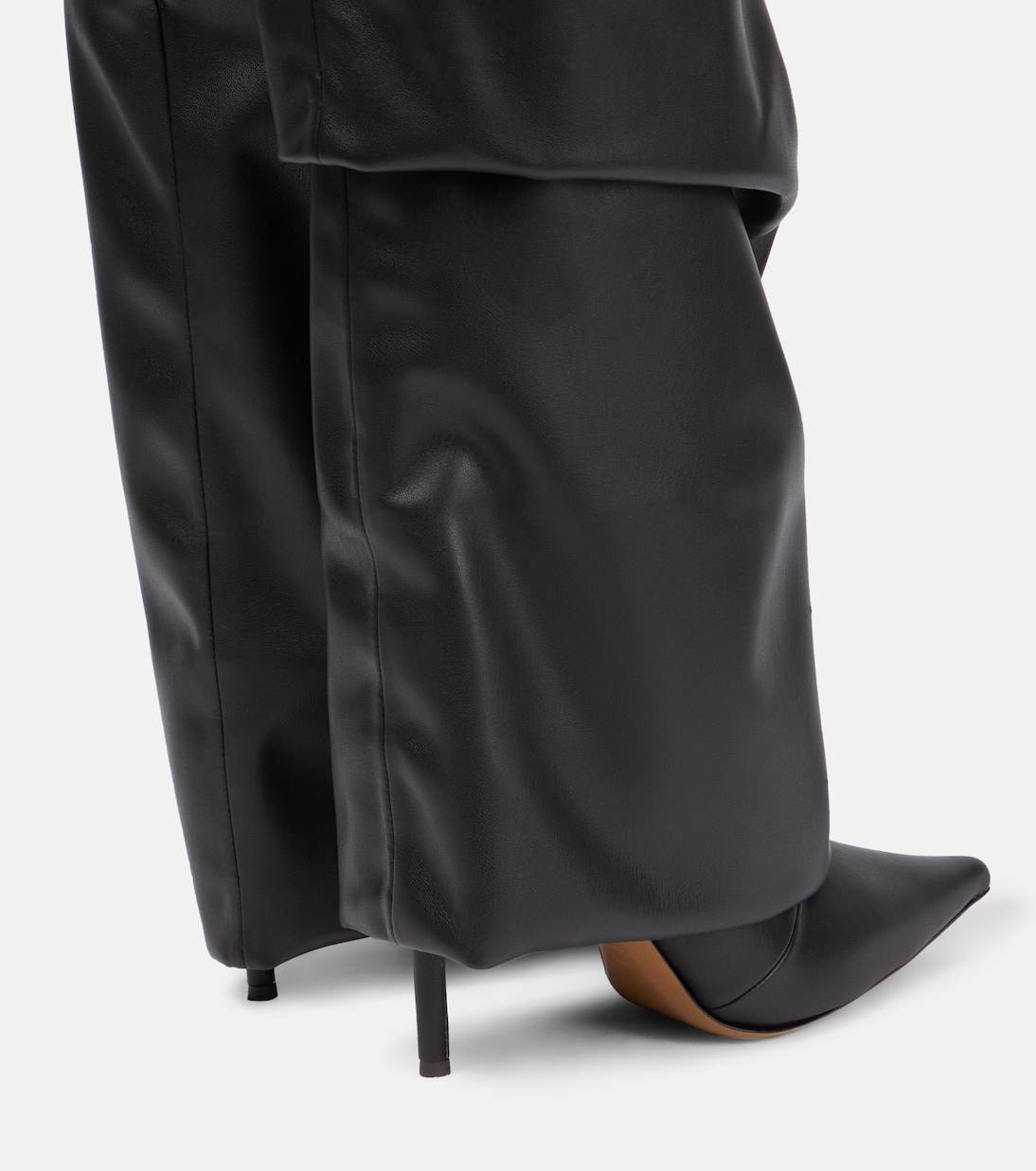 Stiefel aus Lederimitat | Alexandre Vauthier