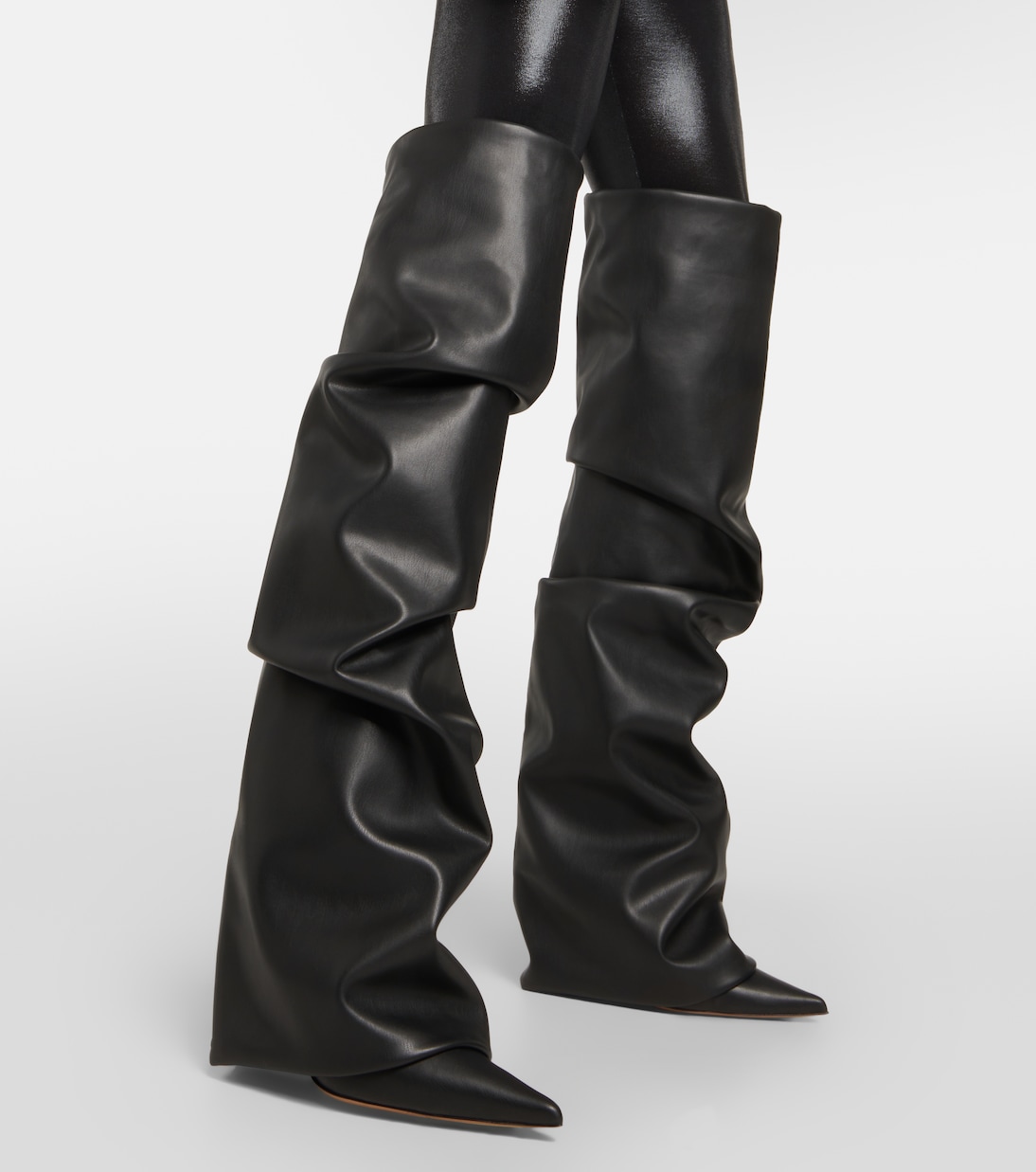 Stiefel aus Lederimitat | Alexandre Vauthier