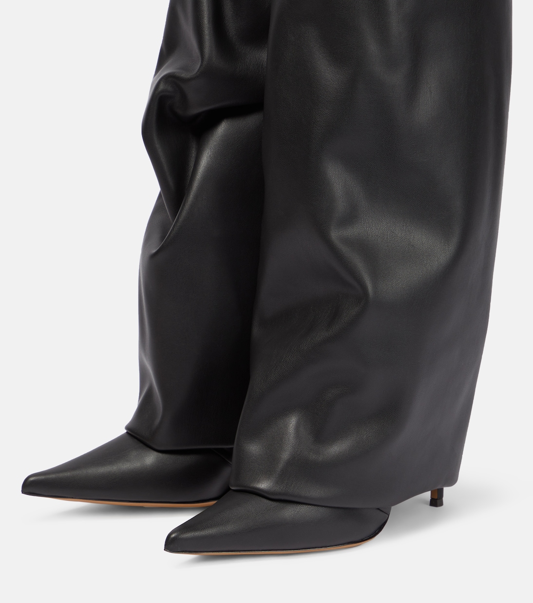 Stiefel aus Lederimitat | Alexandre Vauthier