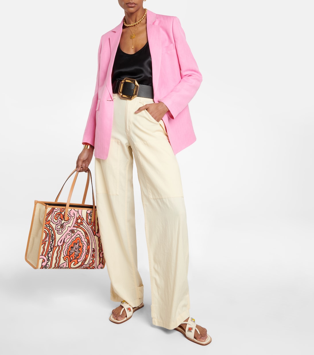 Sandales en cuir à ornements | Etro