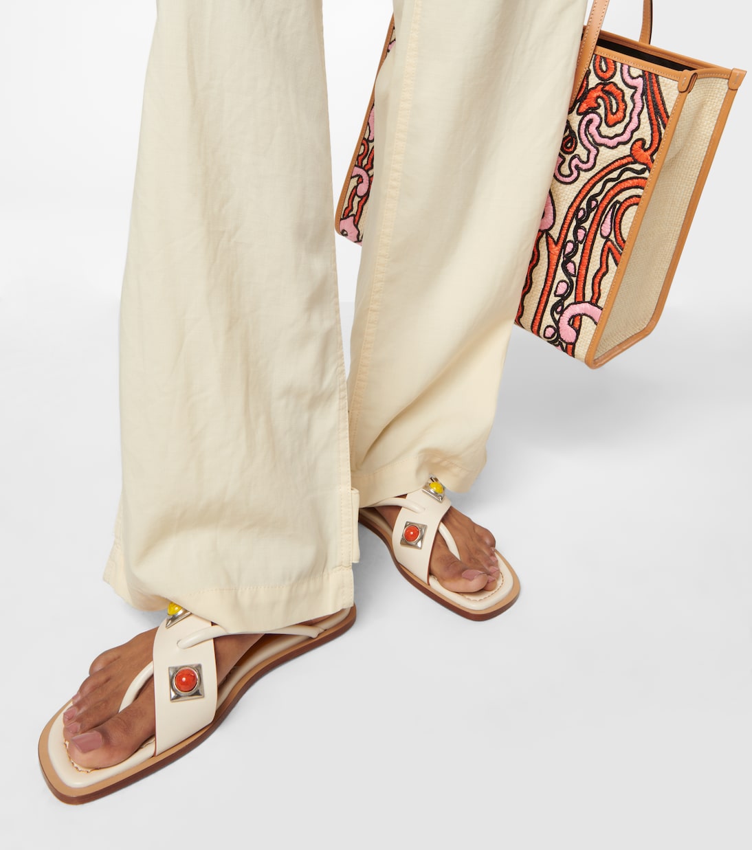 Sandales en cuir à ornements | Etro