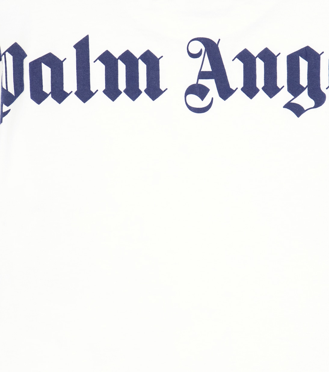 T-shirt in jersey di cotone con logo | Palm Angels Kids