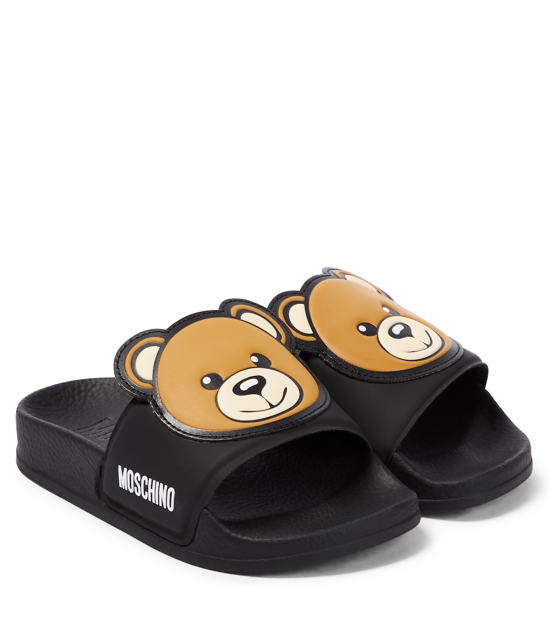 Logo rubber slides | Moschino Kids