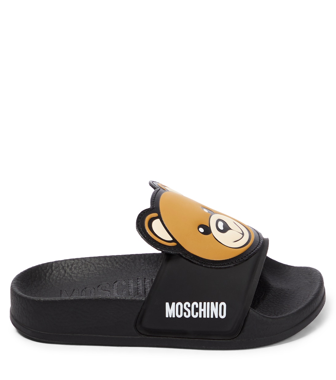 Logo rubber slides | Moschino Kids