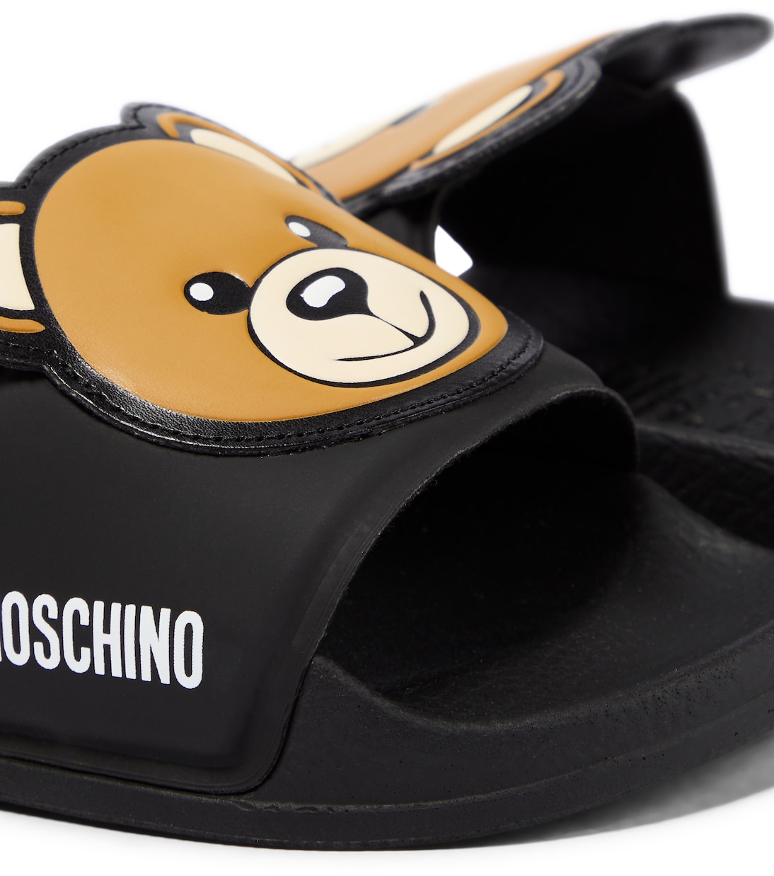Logo rubber slides | Moschino Kids