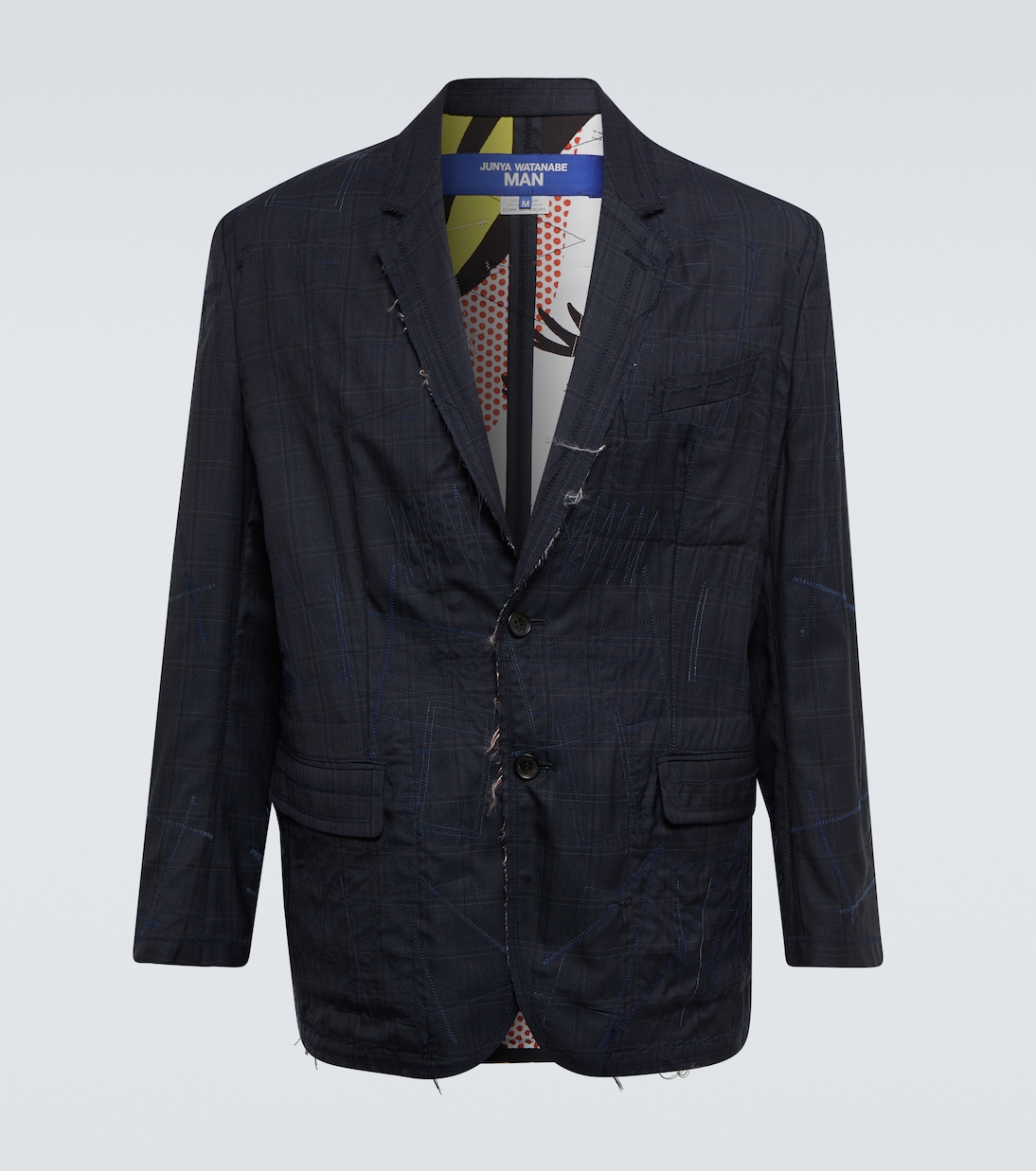 Distressed wool and silk blazer | Junya Watanabe