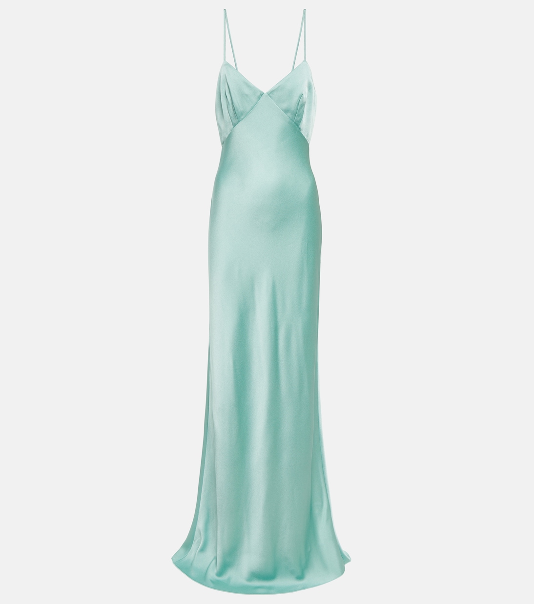 Abito lungo Selce in raso | Max Mara