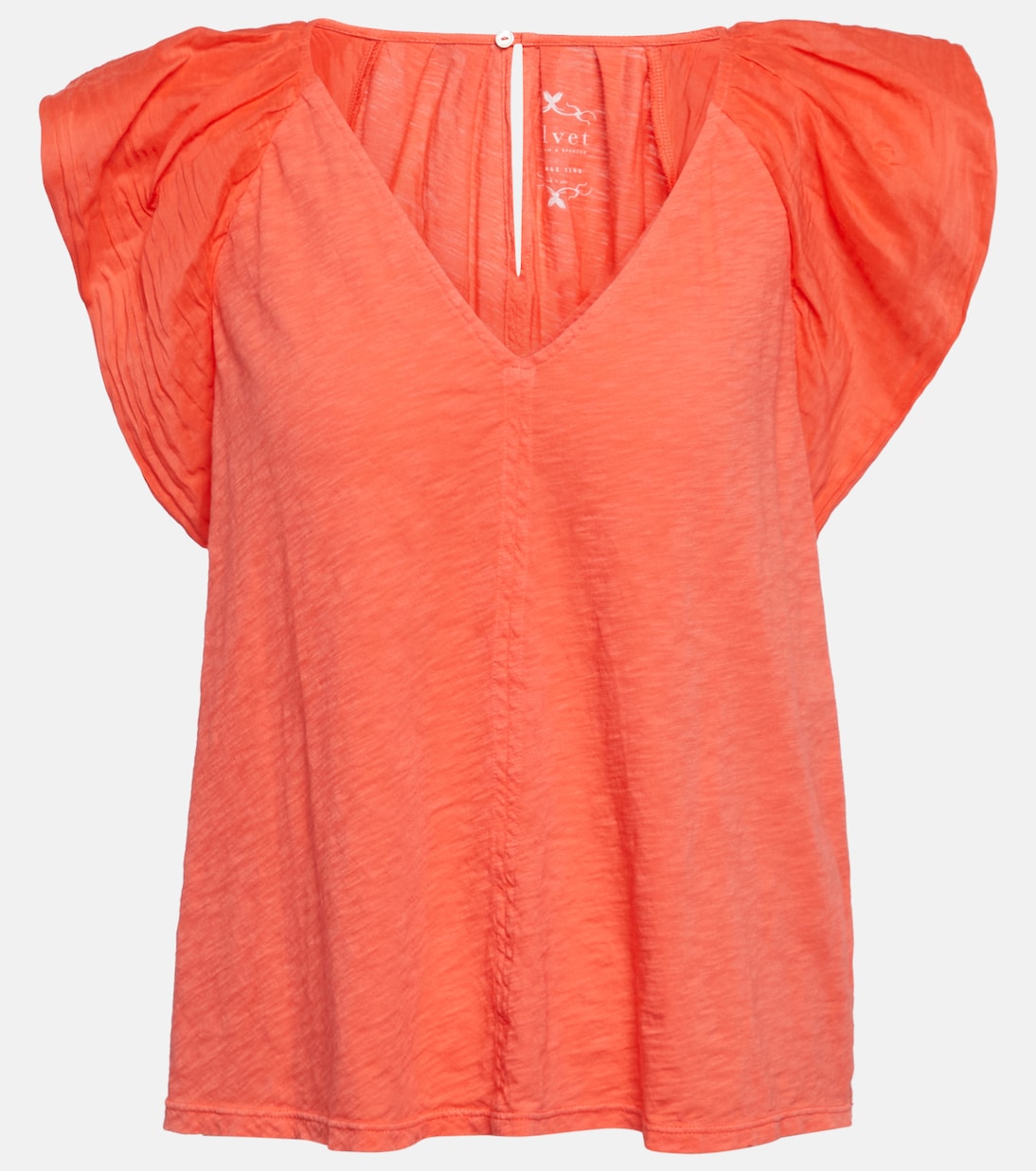 Top Carly de algodón | Velvet