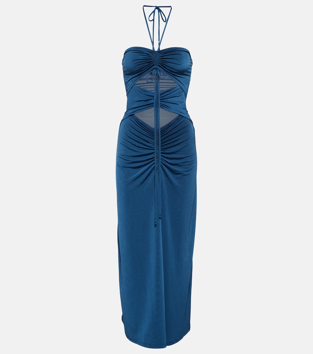 Vestido midi Kira con cuello halter | Jade Swim