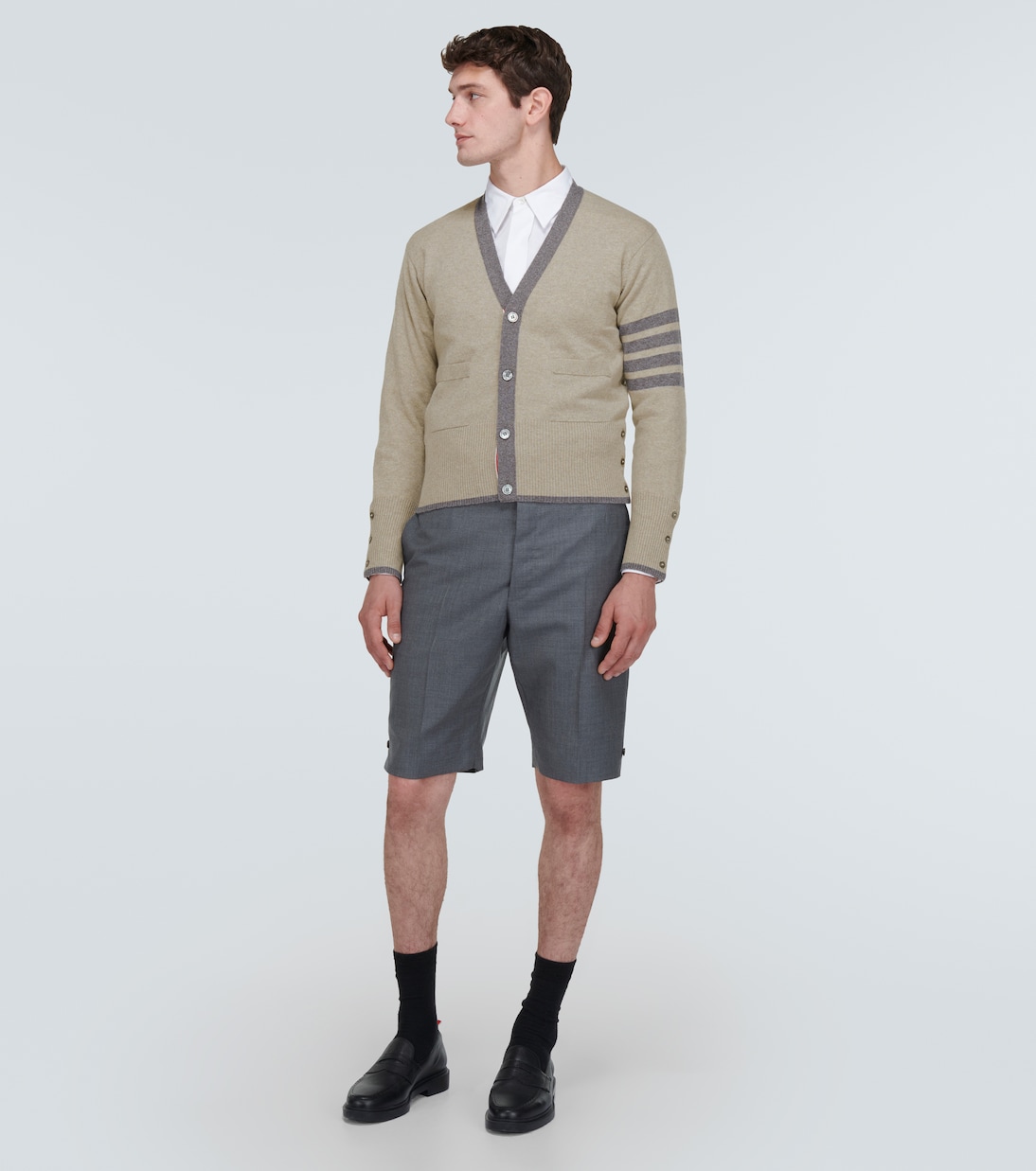 Cardigan 4-Bar aus Kaschmir | Thom Browne