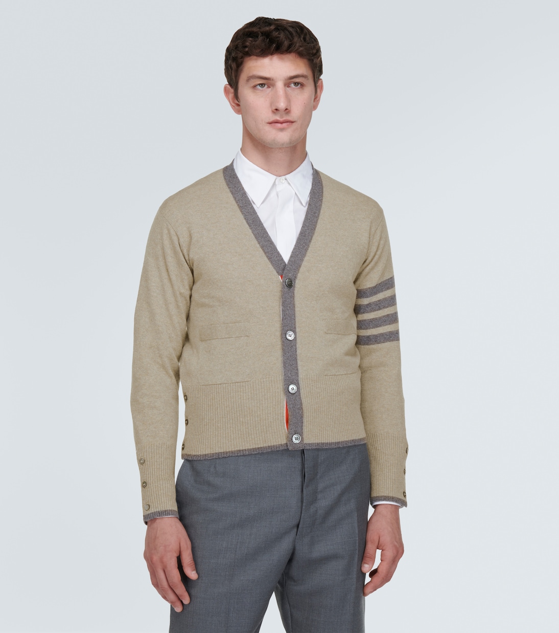 Cardigan 4-Bar aus Kaschmir | Thom Browne