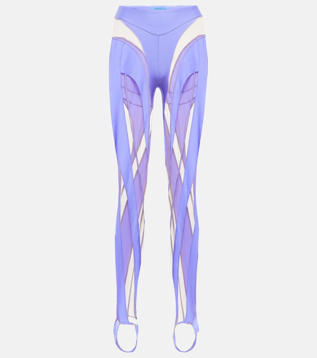 Leggings a pannelli con staffe | Mugler