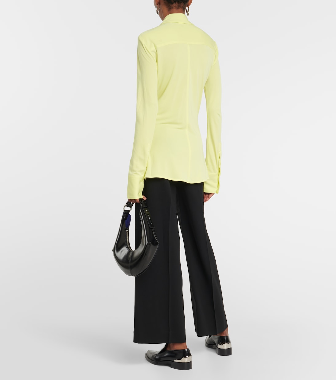 White Label cutout jersey shirt | Proenza Schouler