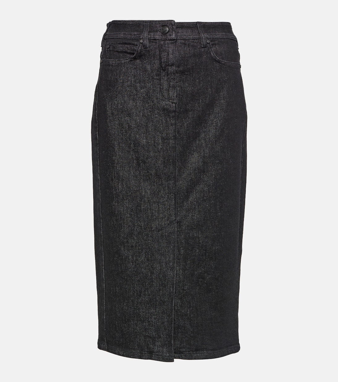 Falda midi Peplo en denim | Max Mara