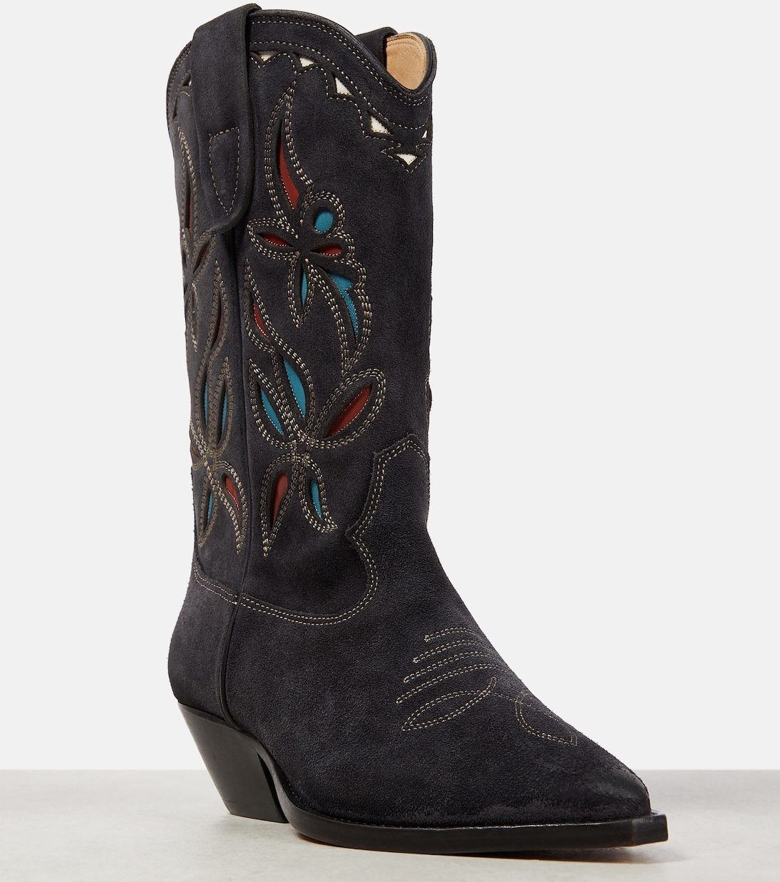 Westernstiefel Duerto aus Veloursleder | Isabel Marant
