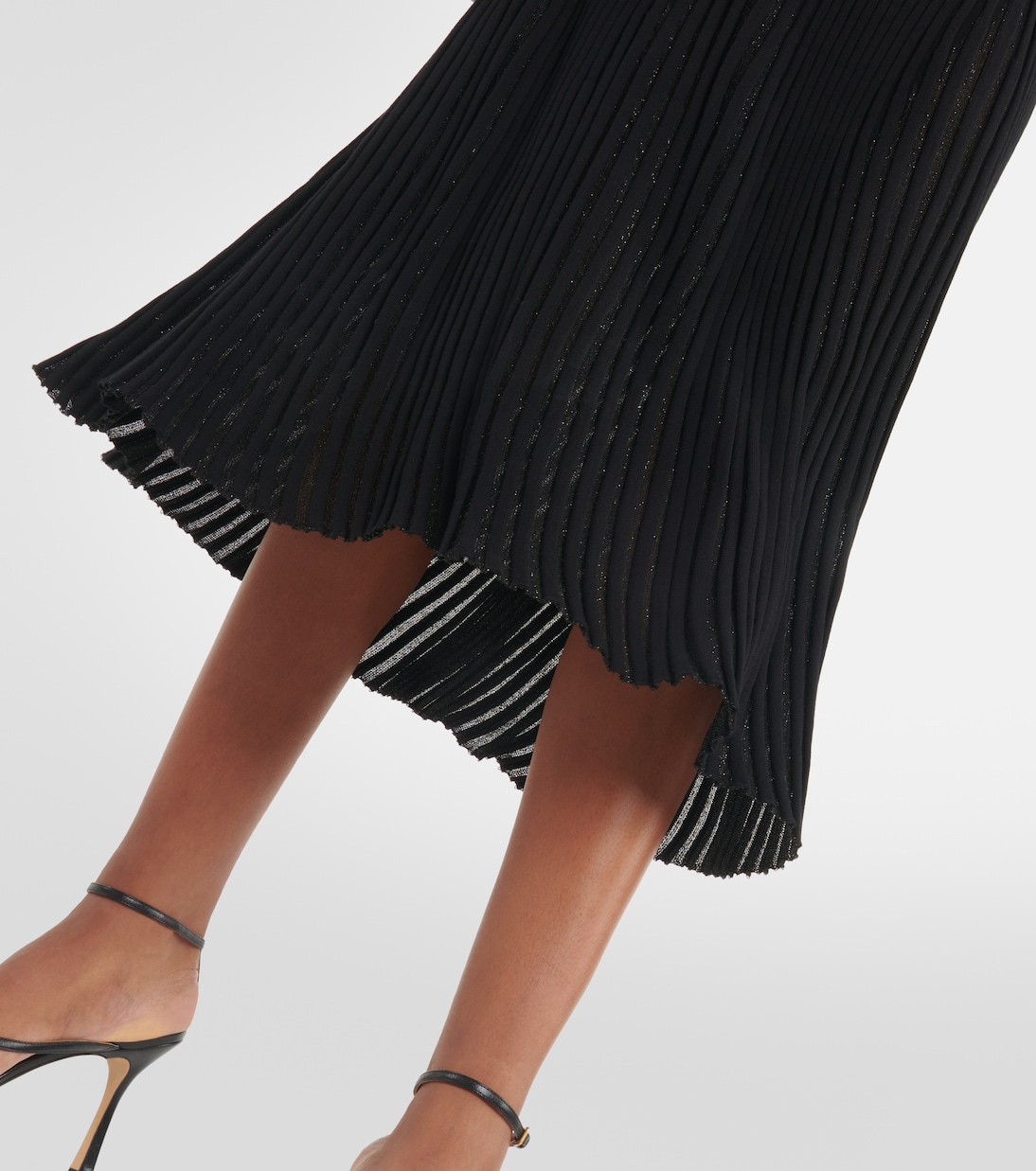 Abito midi in maglia plissé | Dorothee Schumacher