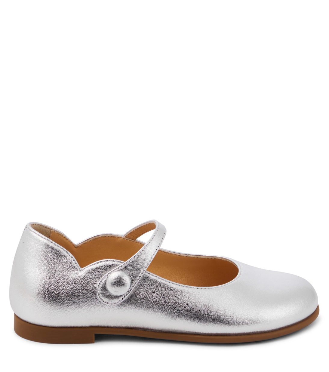 Ballerine Melodie Chick in pelle metallizzata | Christian Louboutin Kids