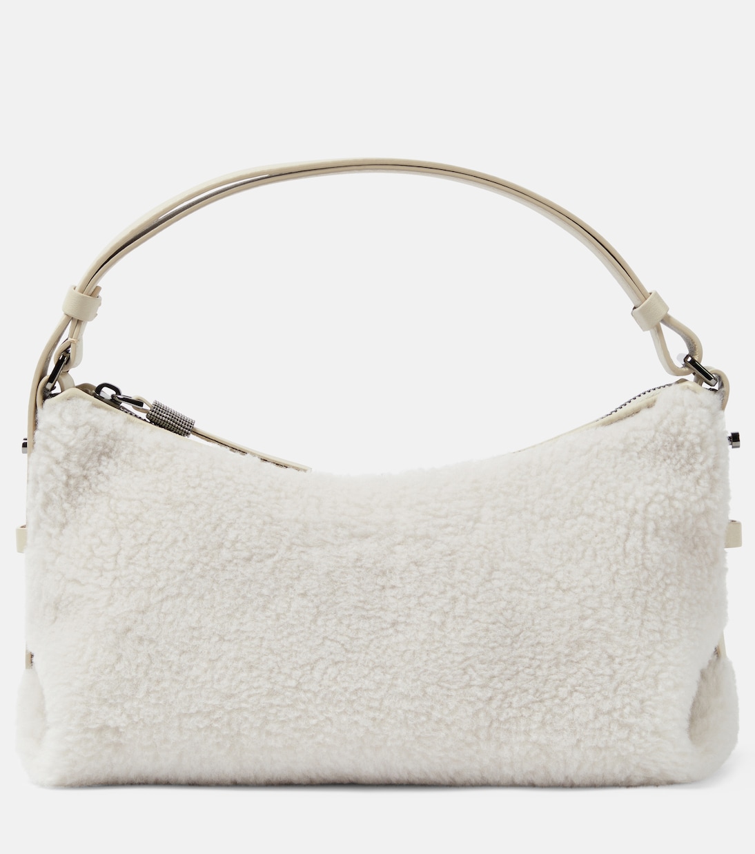 Sac en shearling synthétique | Brunello Cucinelli