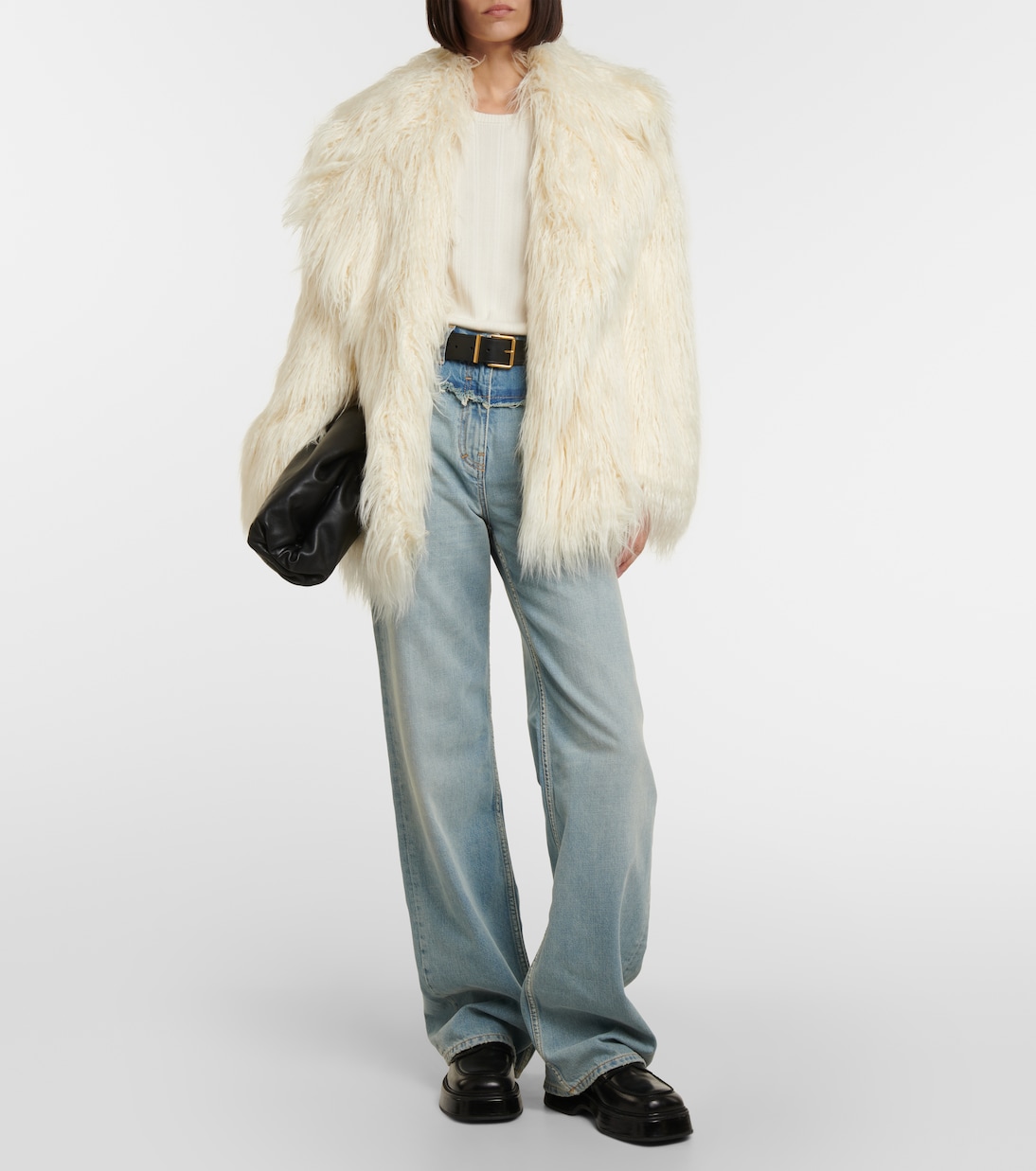 Liza faux fur coat | The Frankie Shop