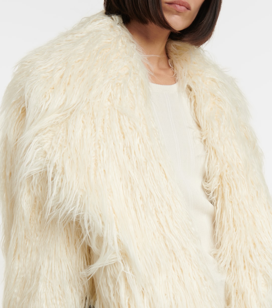 Liza faux fur coat | The Frankie Shop