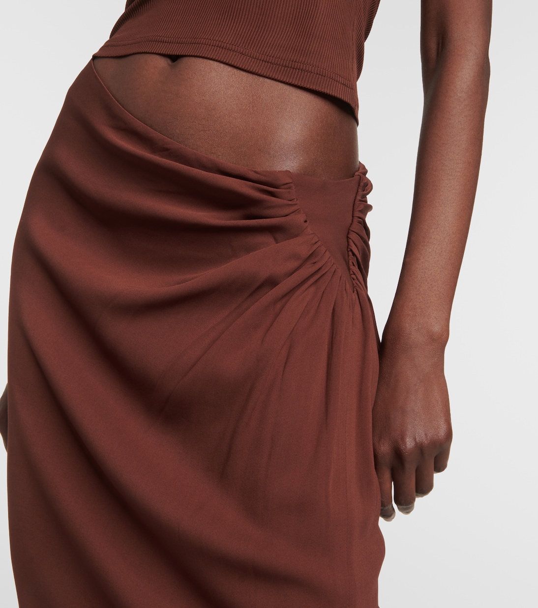 Vestido midi Fusion Tee | Christopher Esber