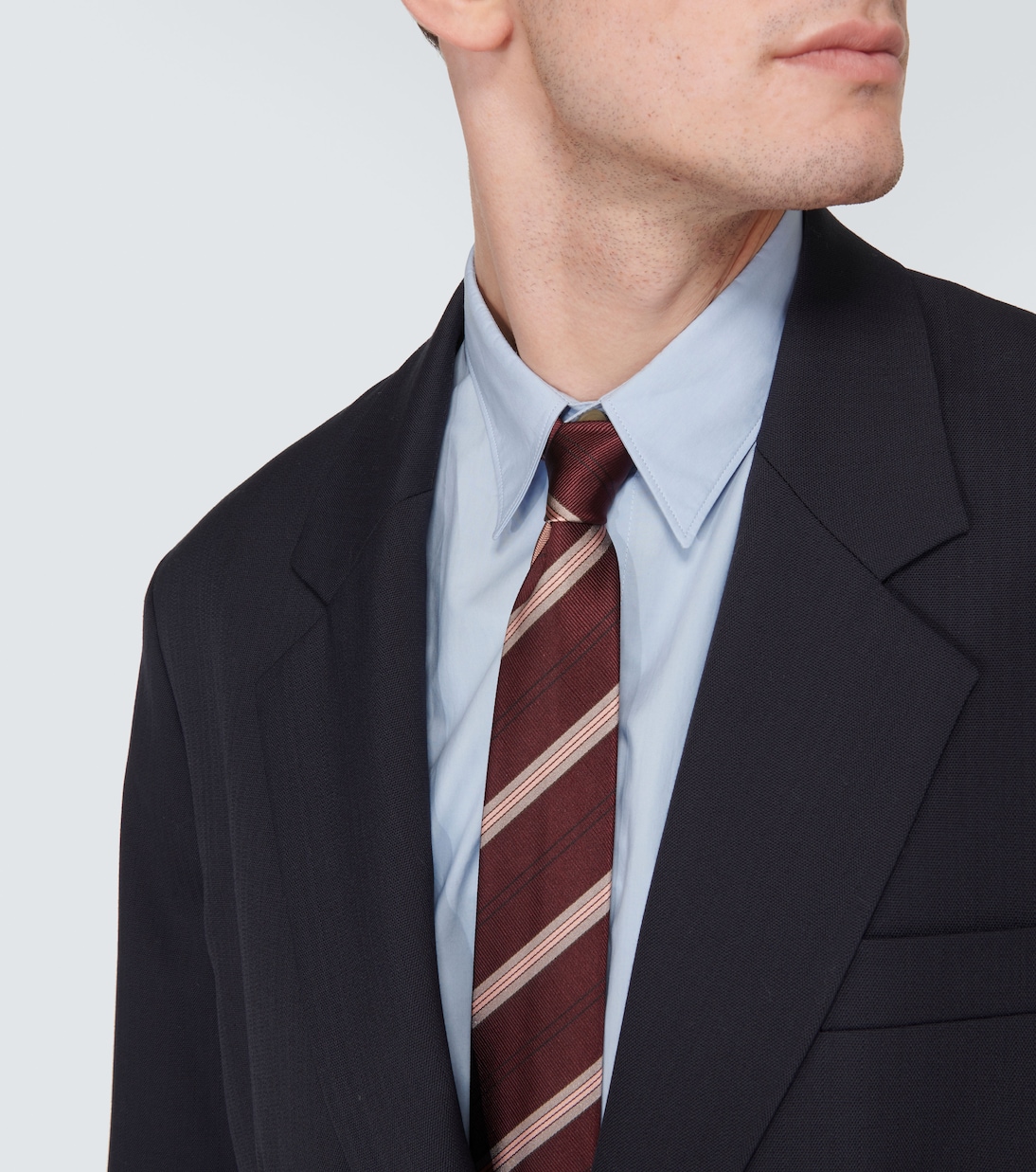 Cravate en satin de soie | Dries Van Noten