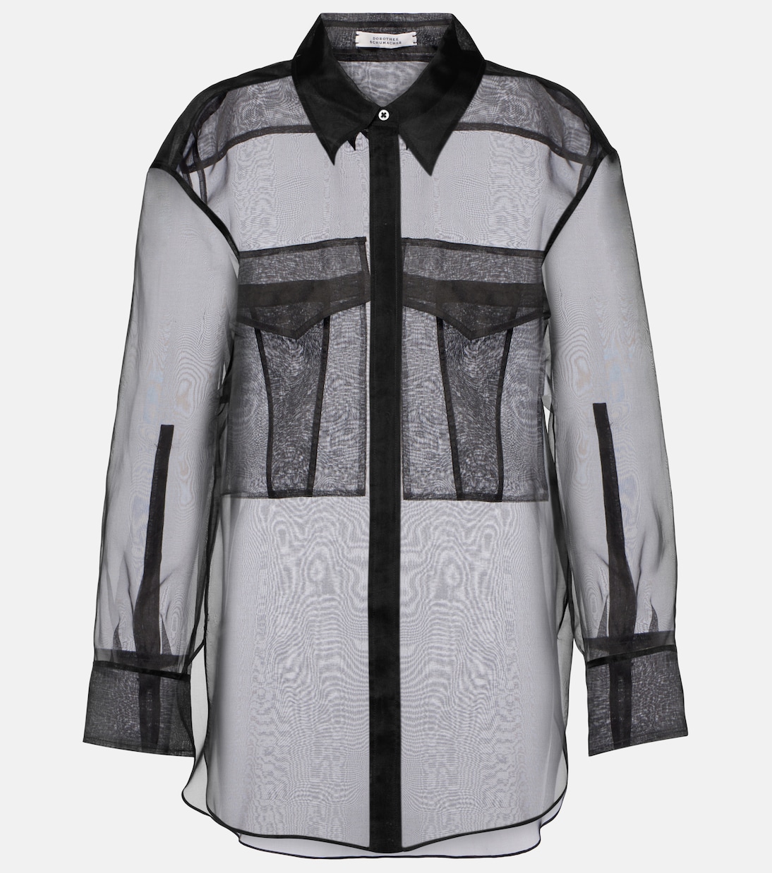 Sheer Opulence silk organza shirt | Dorothee Schumacher