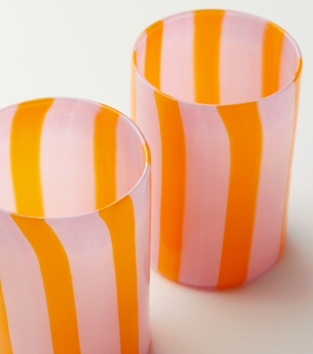 Dolcevita Stripe set of 2 tumblers | Aquazzura Casa