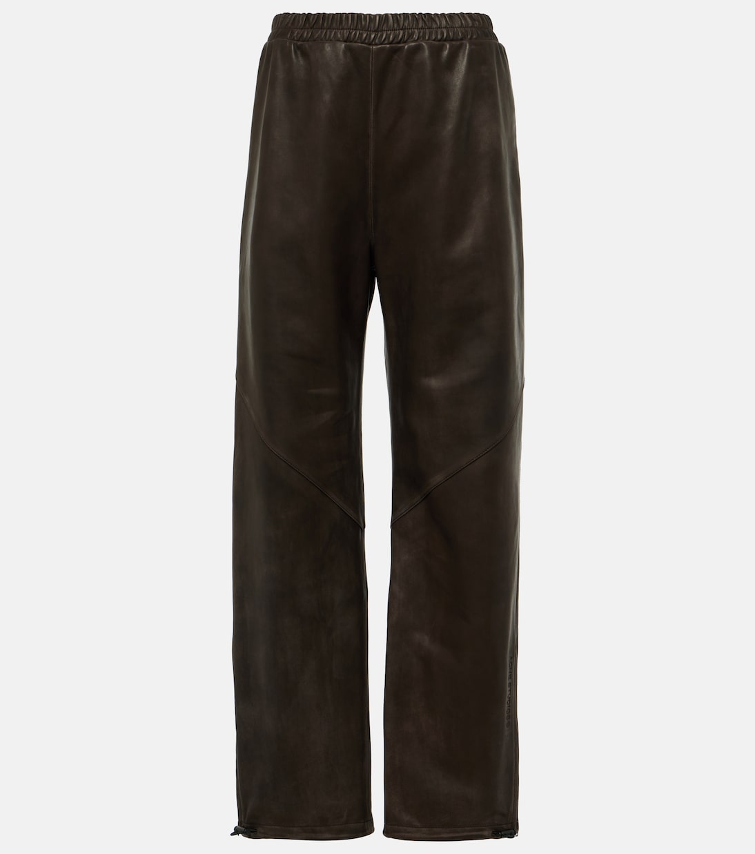 Pantalones rectos de piel | Acne Studios