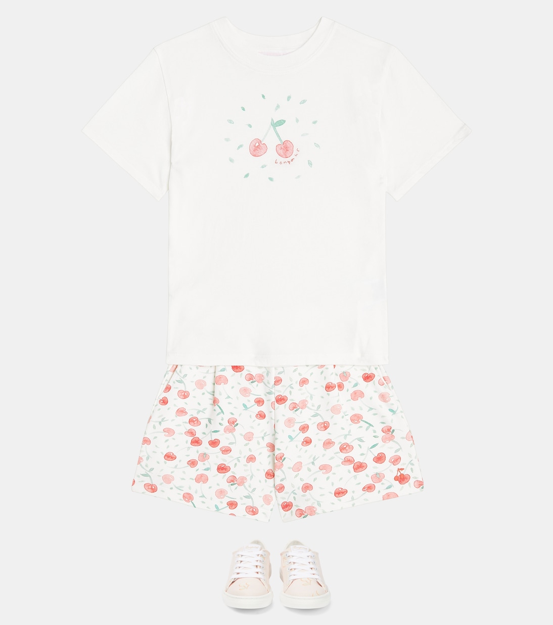 T-shirt Thida in jersey di cotone con stampa | Bonpoint