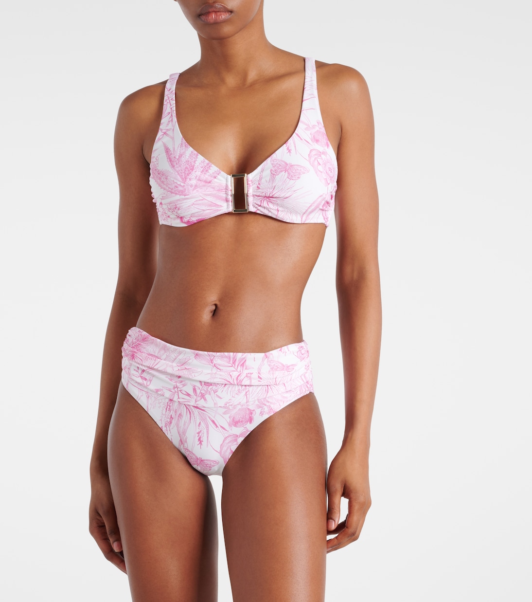 Slip bikini Bel Air con stampa | Melissa Odabash