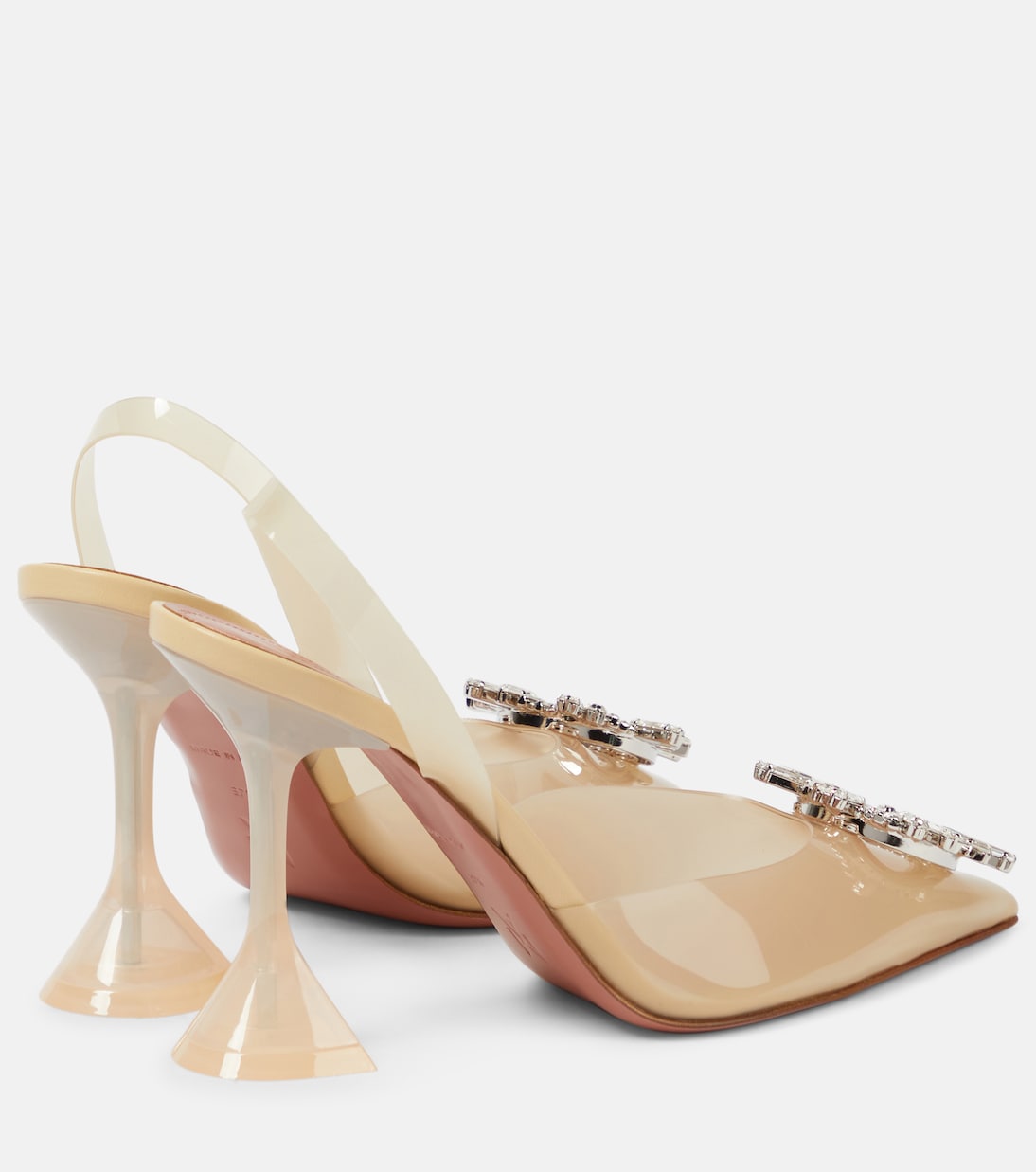 Escarpins Begum 95 en PVC | Amina Muaddi