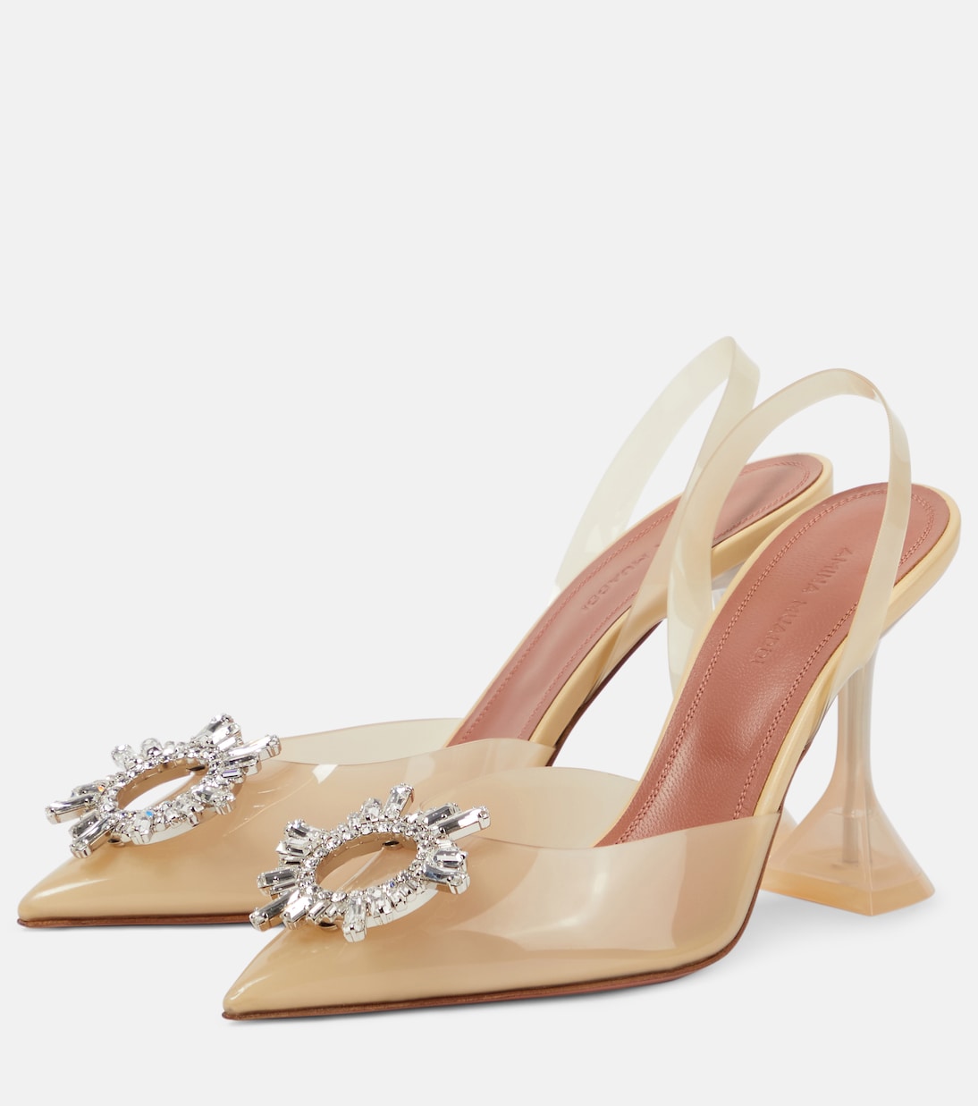 Escarpins Begum 95 en PVC | Amina Muaddi