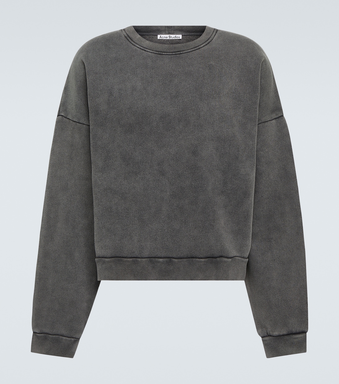 Sudadera de jersey de algodón con logo | Acne Studios
