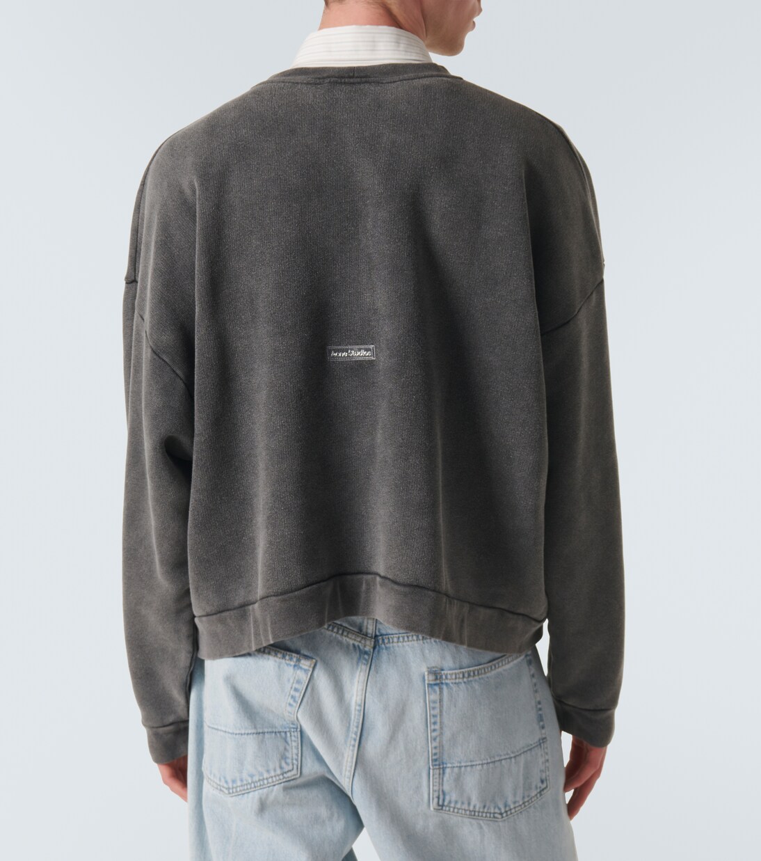 Sudadera de jersey de algodón con logo | Acne Studios