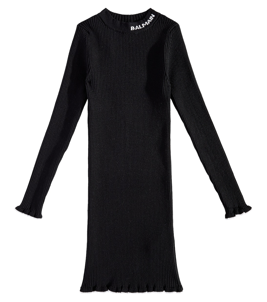 Kleid aus Strick | Balmain Kids