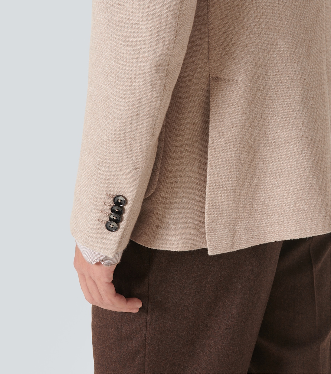 Blazer de algodón, lana y cachemir | Zegna