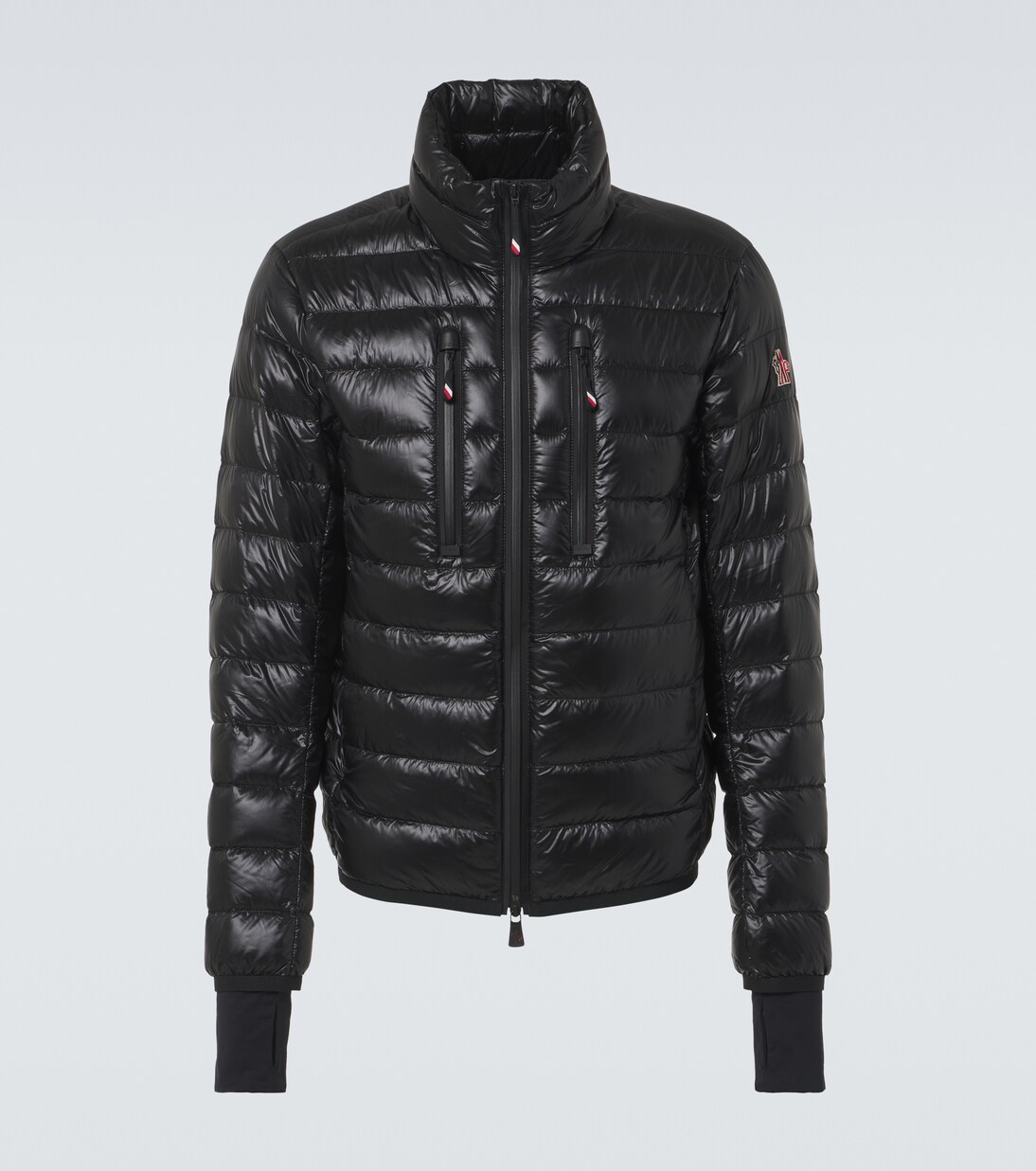 Hers down jacket in black Moncler Grenoble Mytheresa