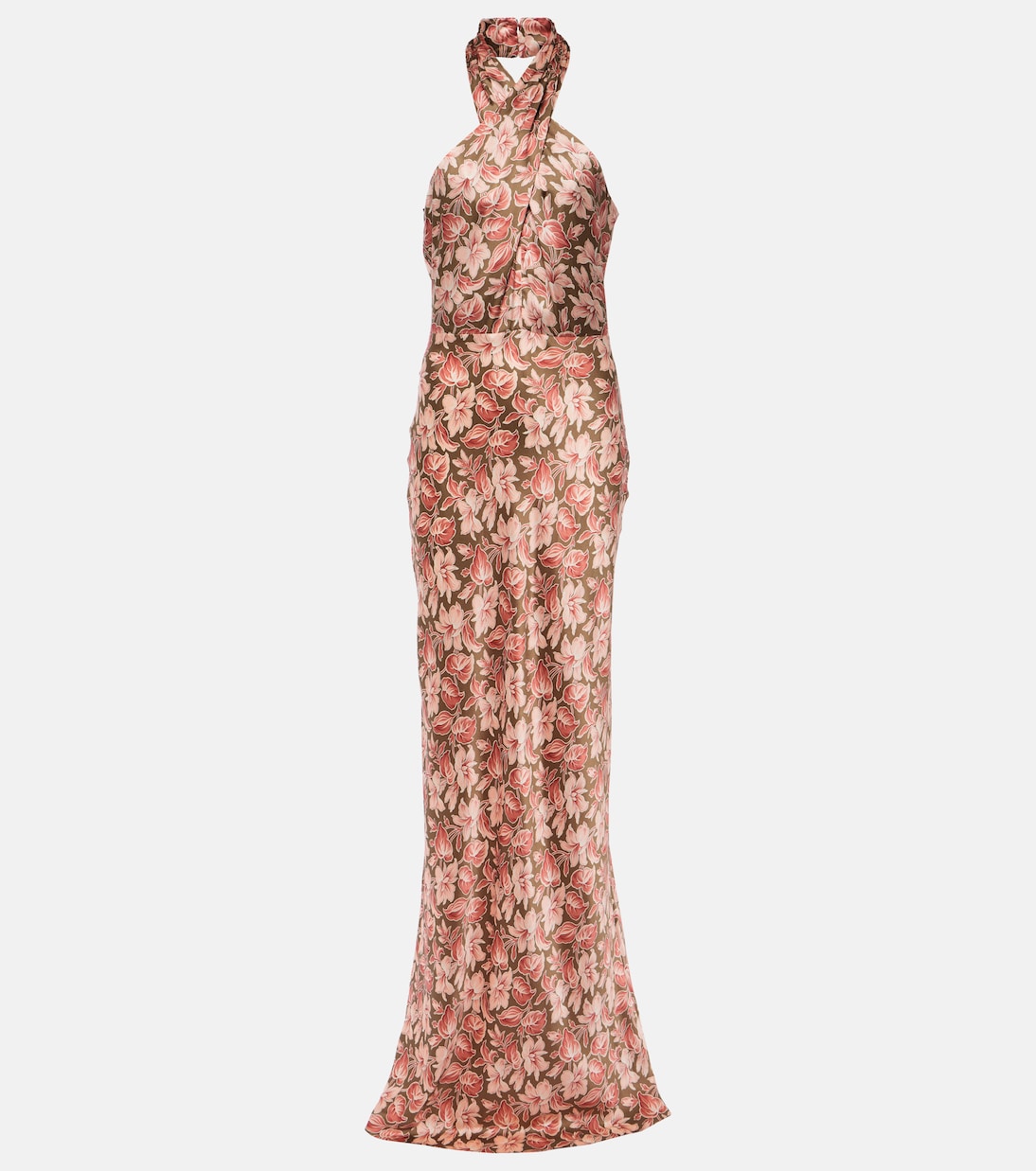 Maxikleid aus einem Seidengemisch | Veronica Beard