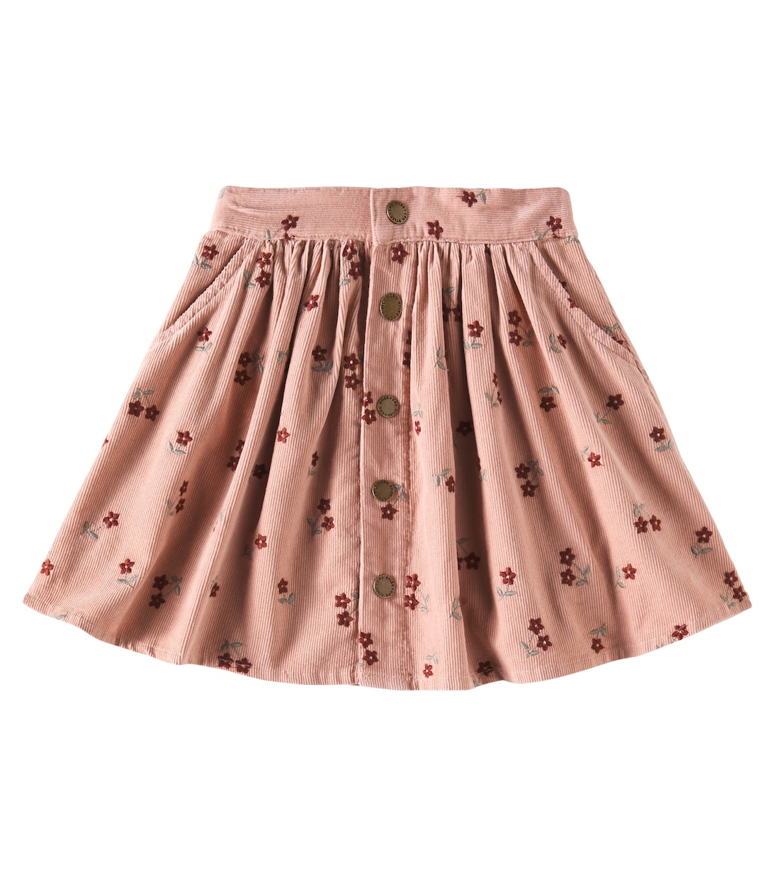 Gonna Blossom in cotone con ricamo | Rylee + Cru