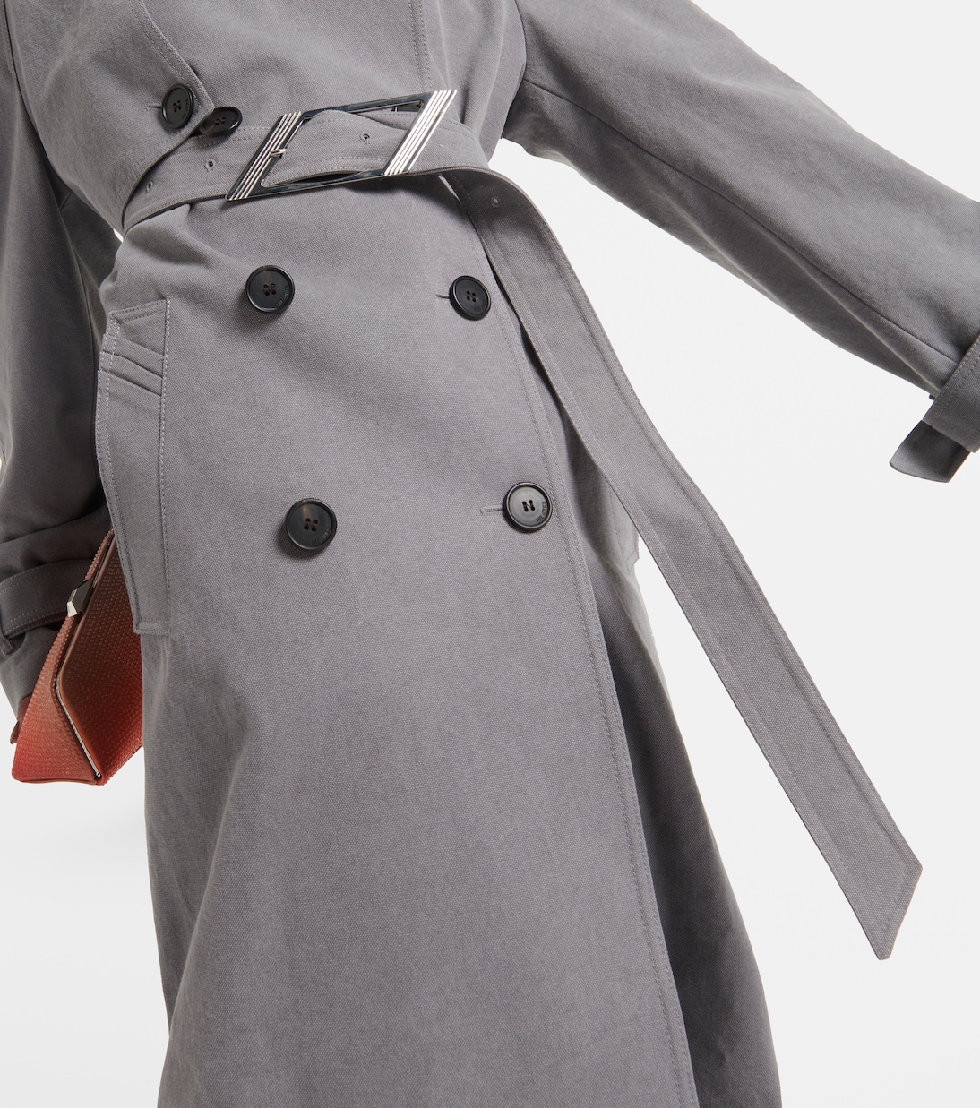 Trenchcoat aus Baumwoll-Canvas | The Attico