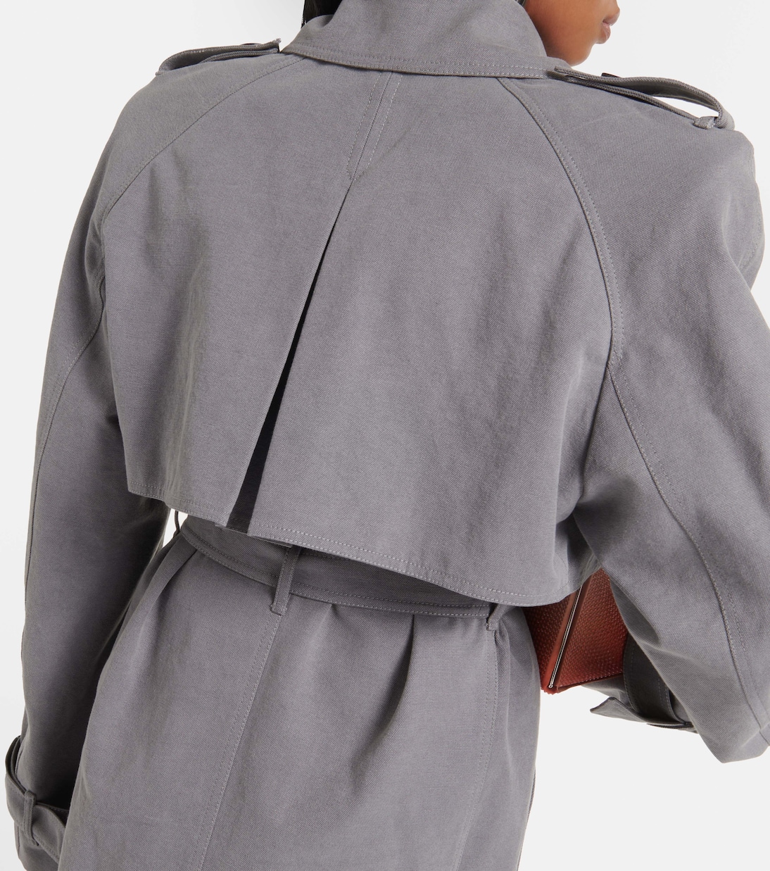 Trenchcoat aus Baumwoll-Canvas | The Attico