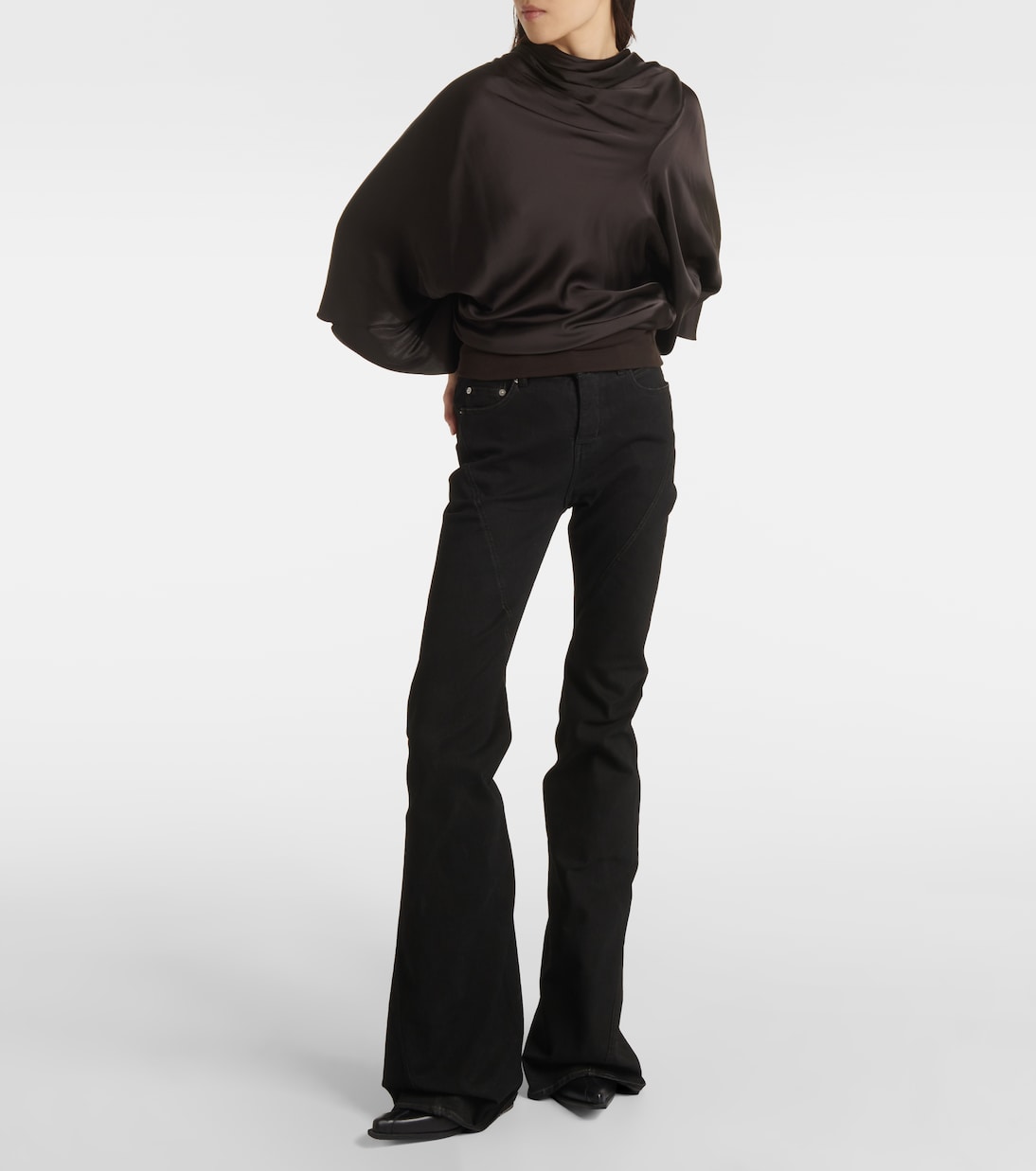 Top Cylinder aus Satin | Rick Owens
