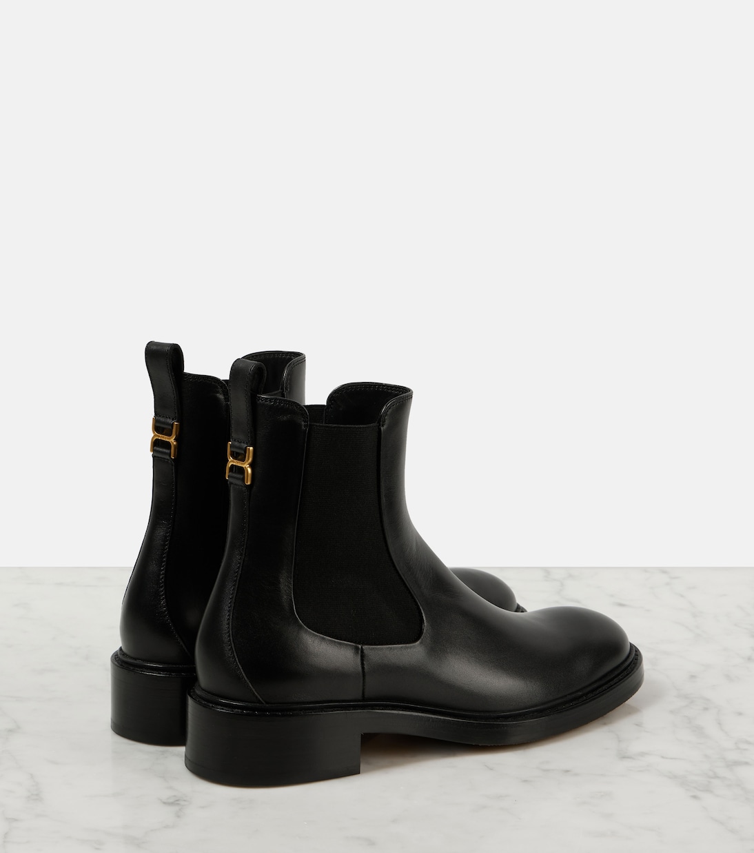 Chelsea Boots Marcie aus Leder | Chloé