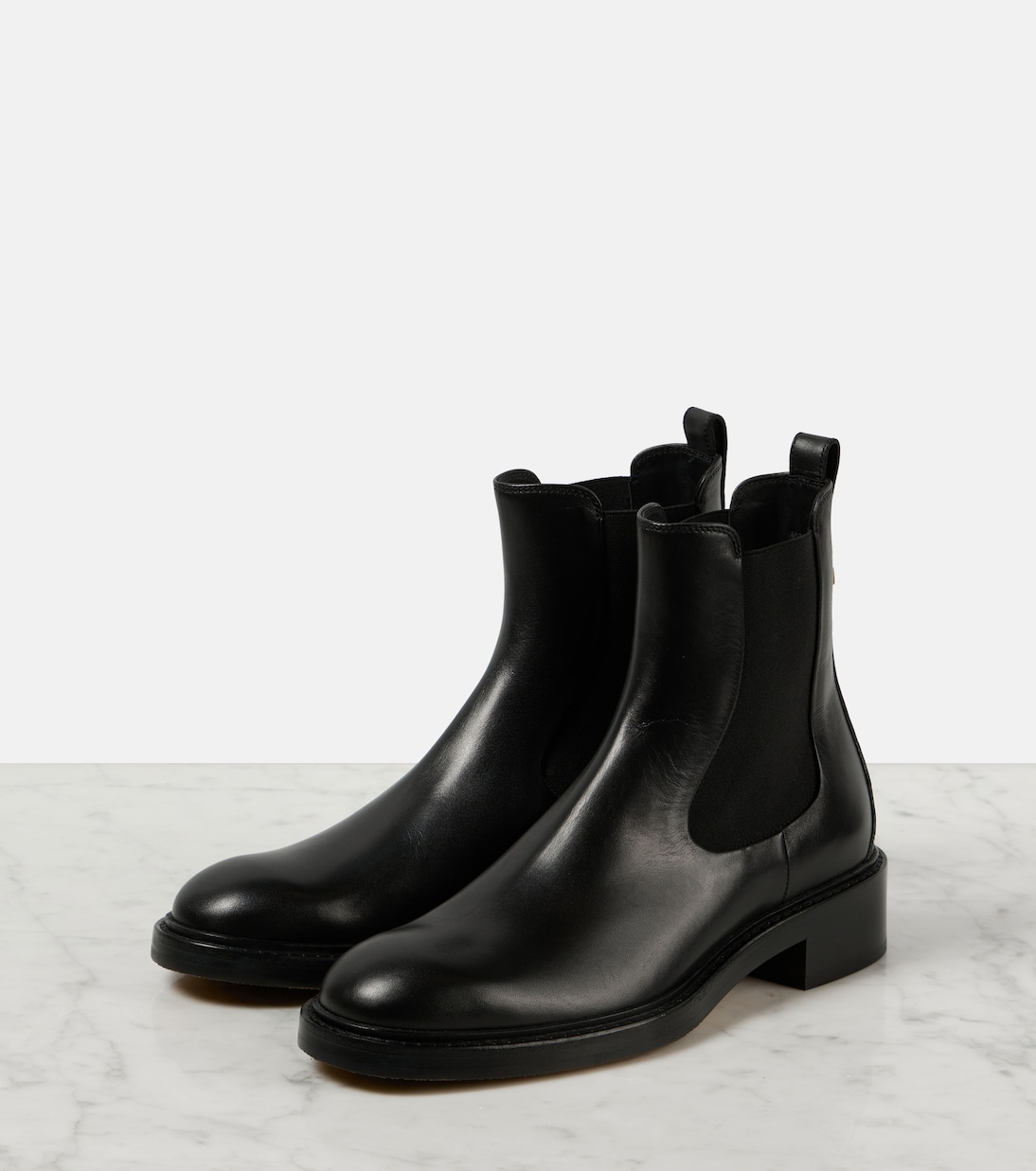 Chelsea Boots Marcie aus Leder | Chloé