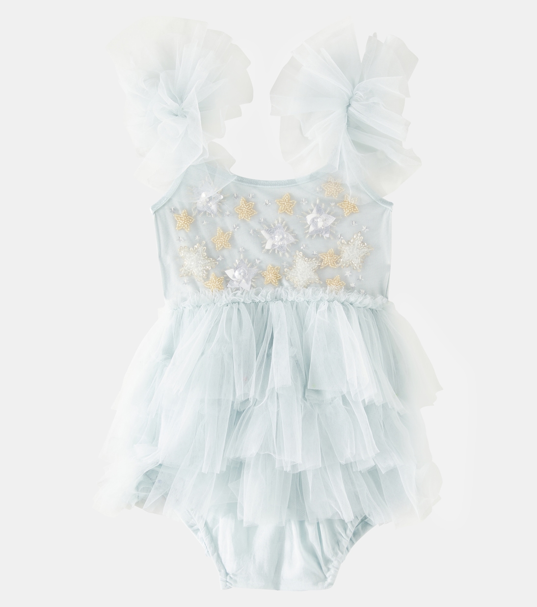 Bebé - set Starry Delight de vestido de tul y bragas de algodón | Tutu Du Monde
