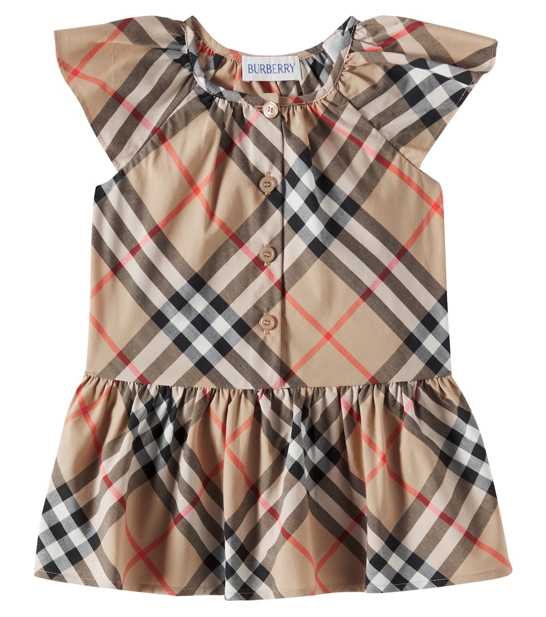 Bebé - vestido Burberry Check de algodón | Burberry Kids