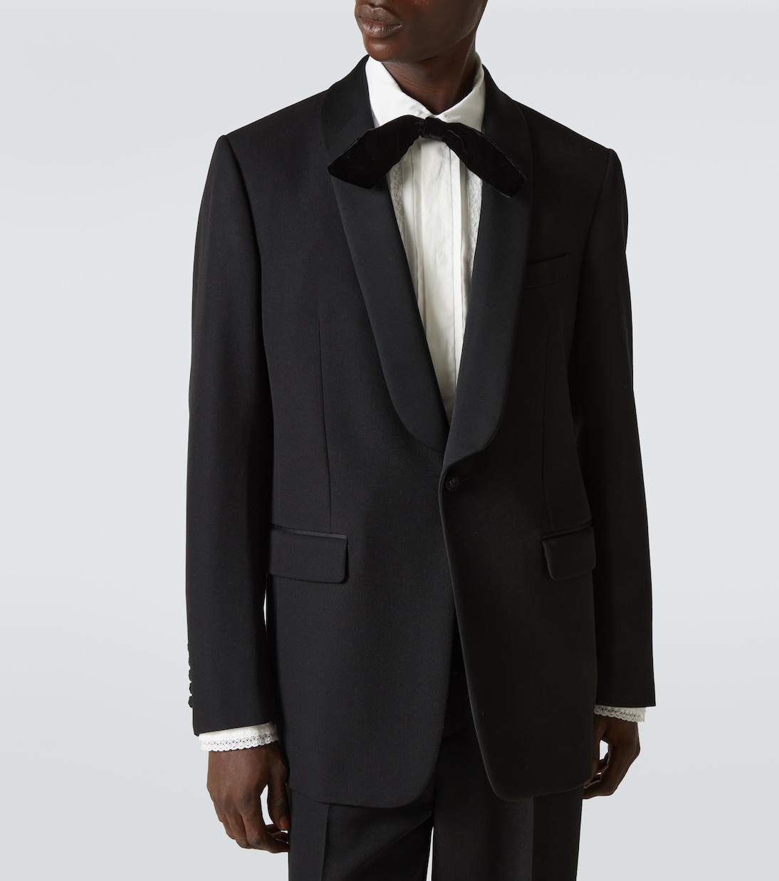 Virgin wool tuxedo jacket | Valentino
