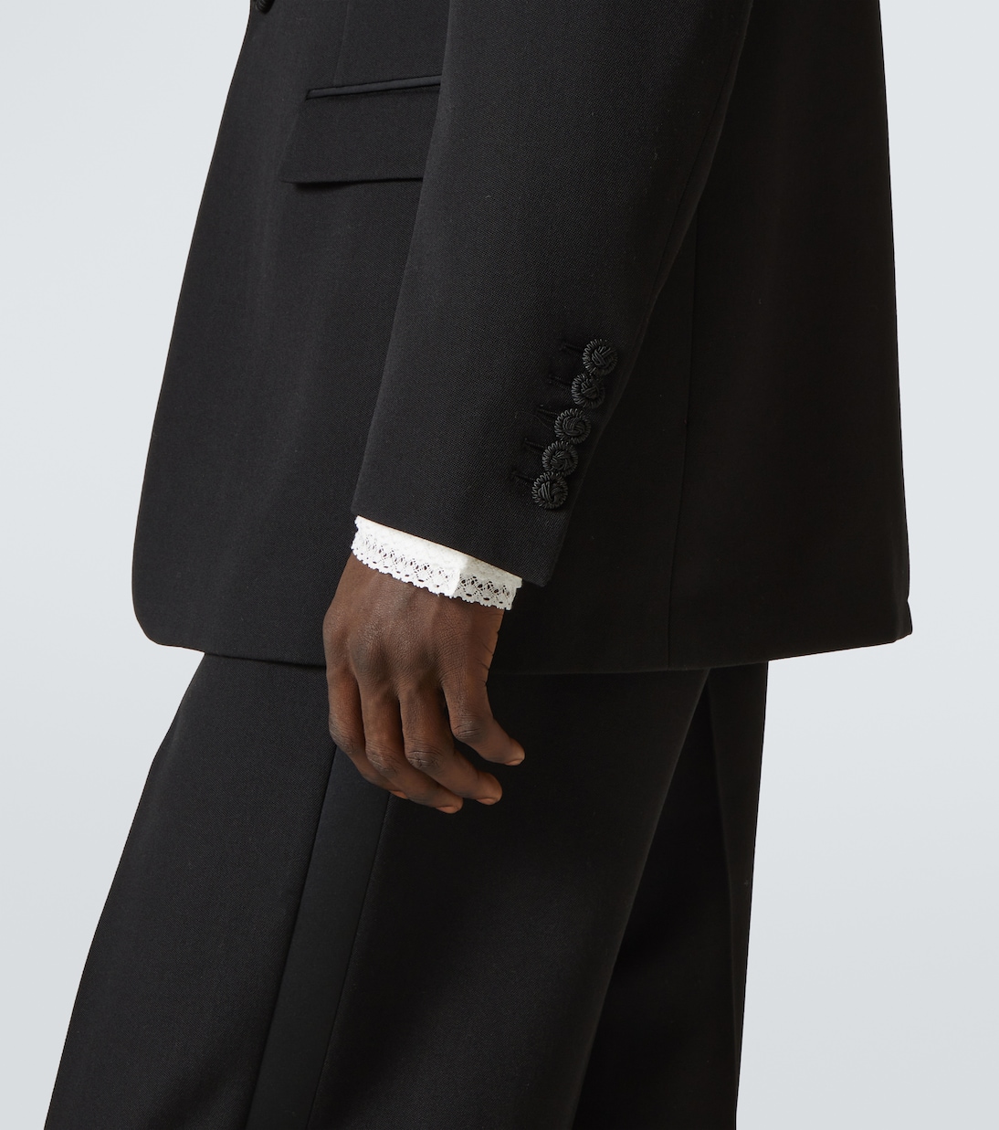 Virgin wool tuxedo jacket | Valentino